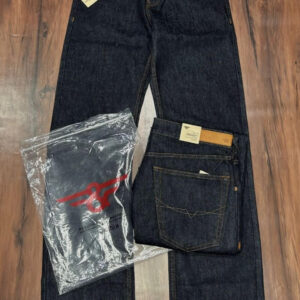 Straight-Fit Denim Jeans